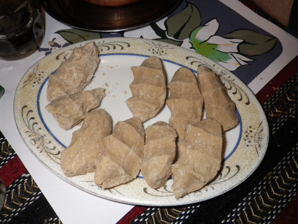 Tsampa, aliment traditionnel à base de farine d'orge