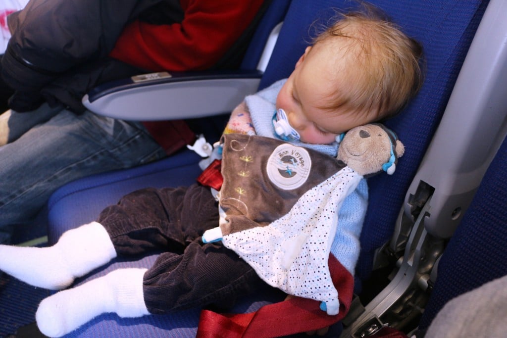 voyage avec bébé avion