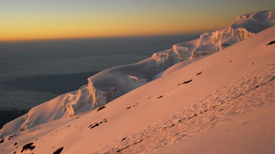 ascension du kilimandjaro lever soleil