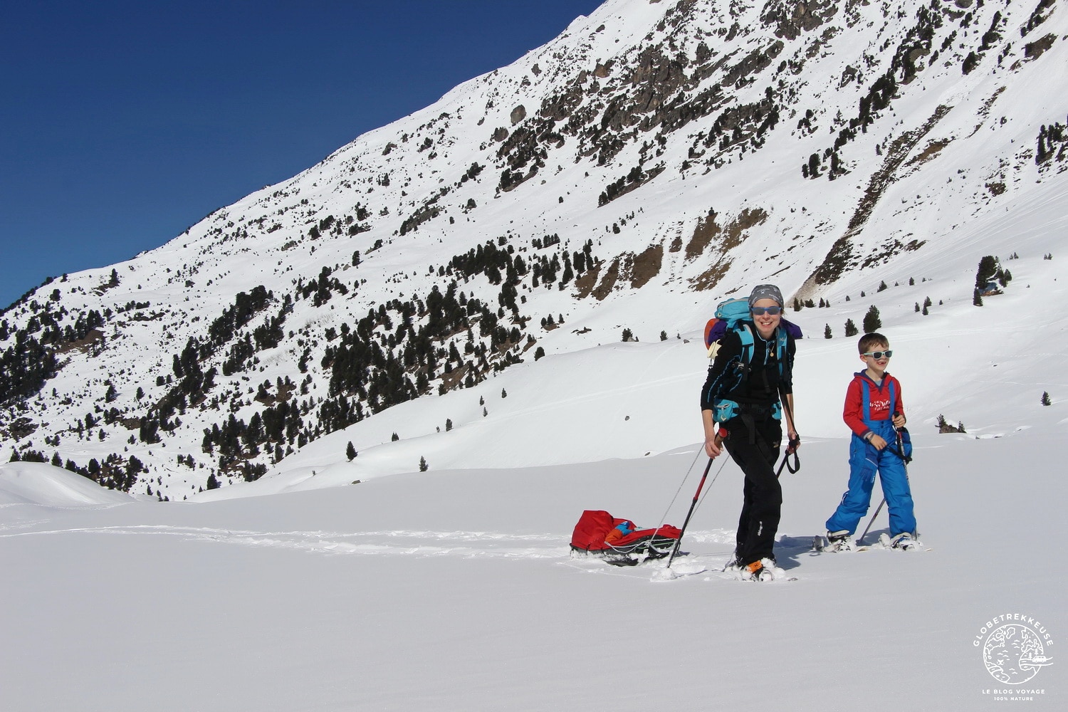 parc vanoise raquettes famille