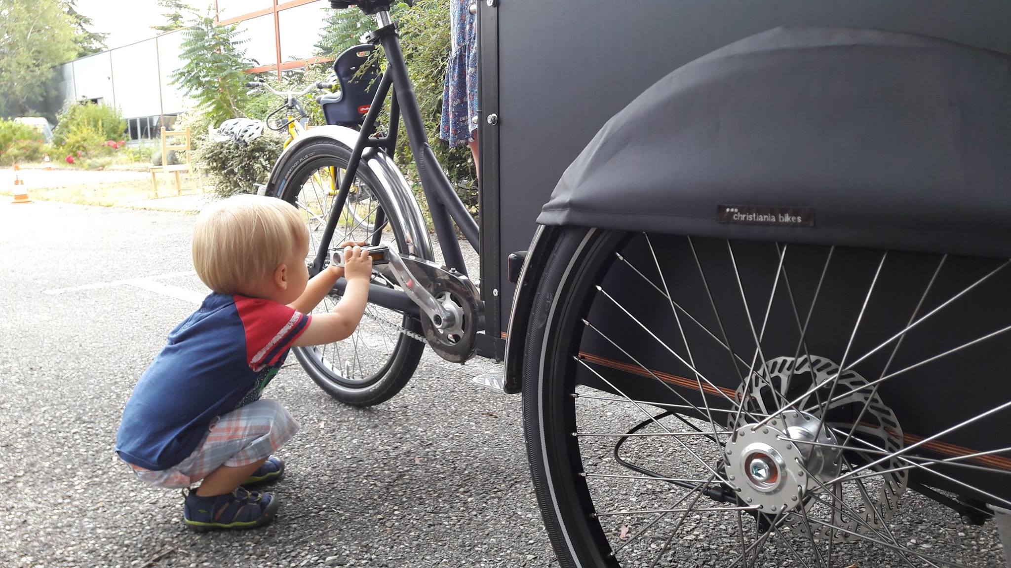 Defi Sans Ma Voiture Velos Cargos Siege Bebe Ou Remorque