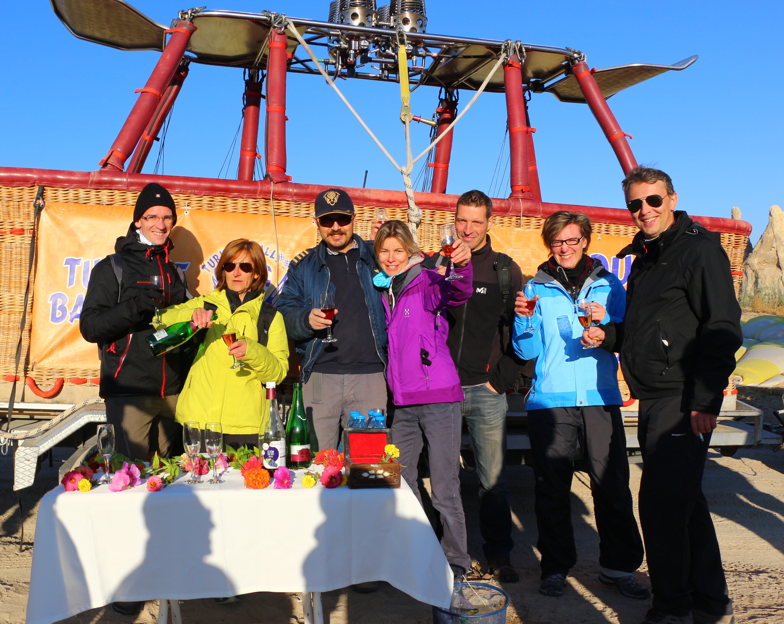 montgolfiere en cappadoce groupe