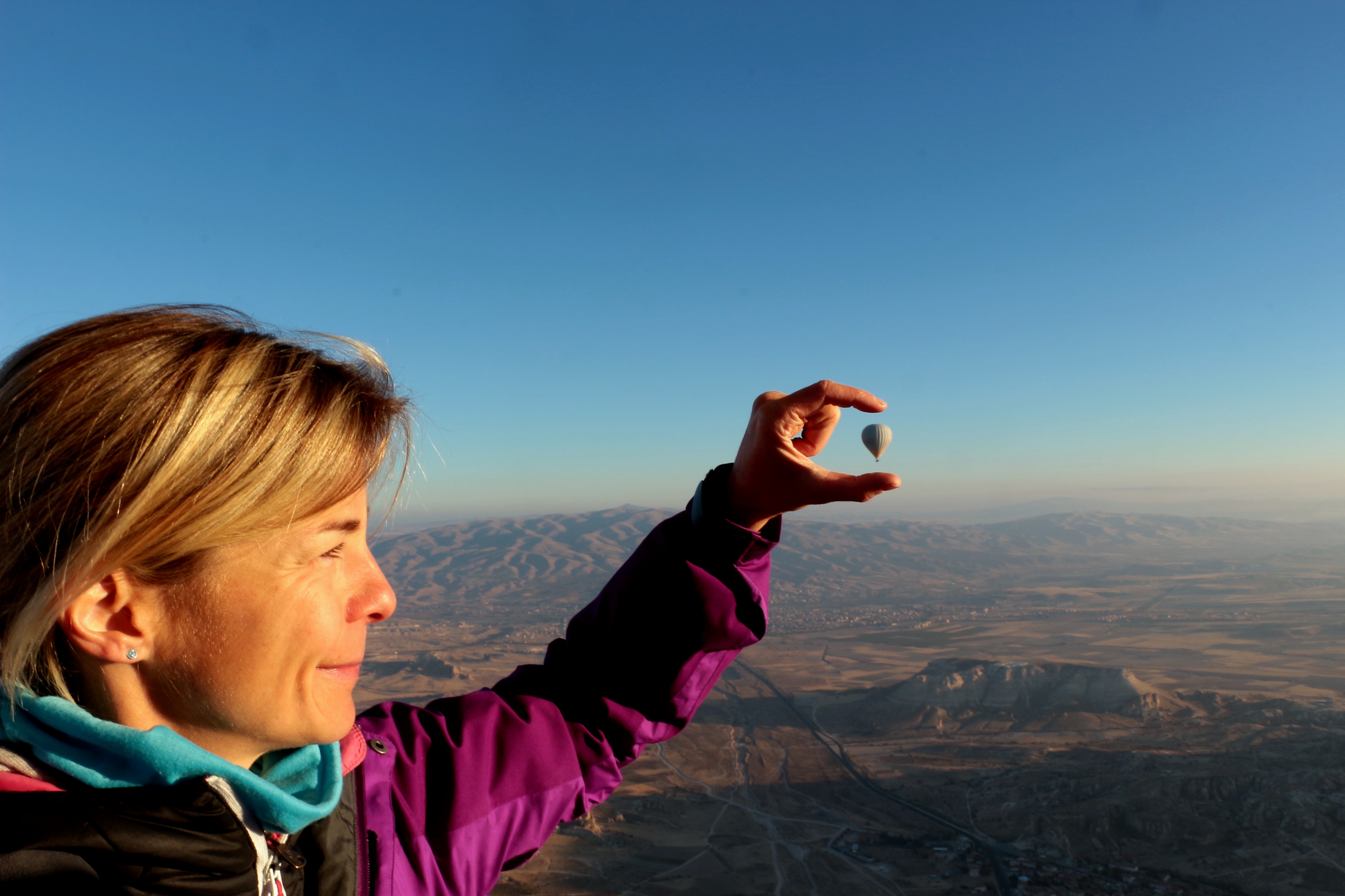 montgolfiere en cappadoce humour