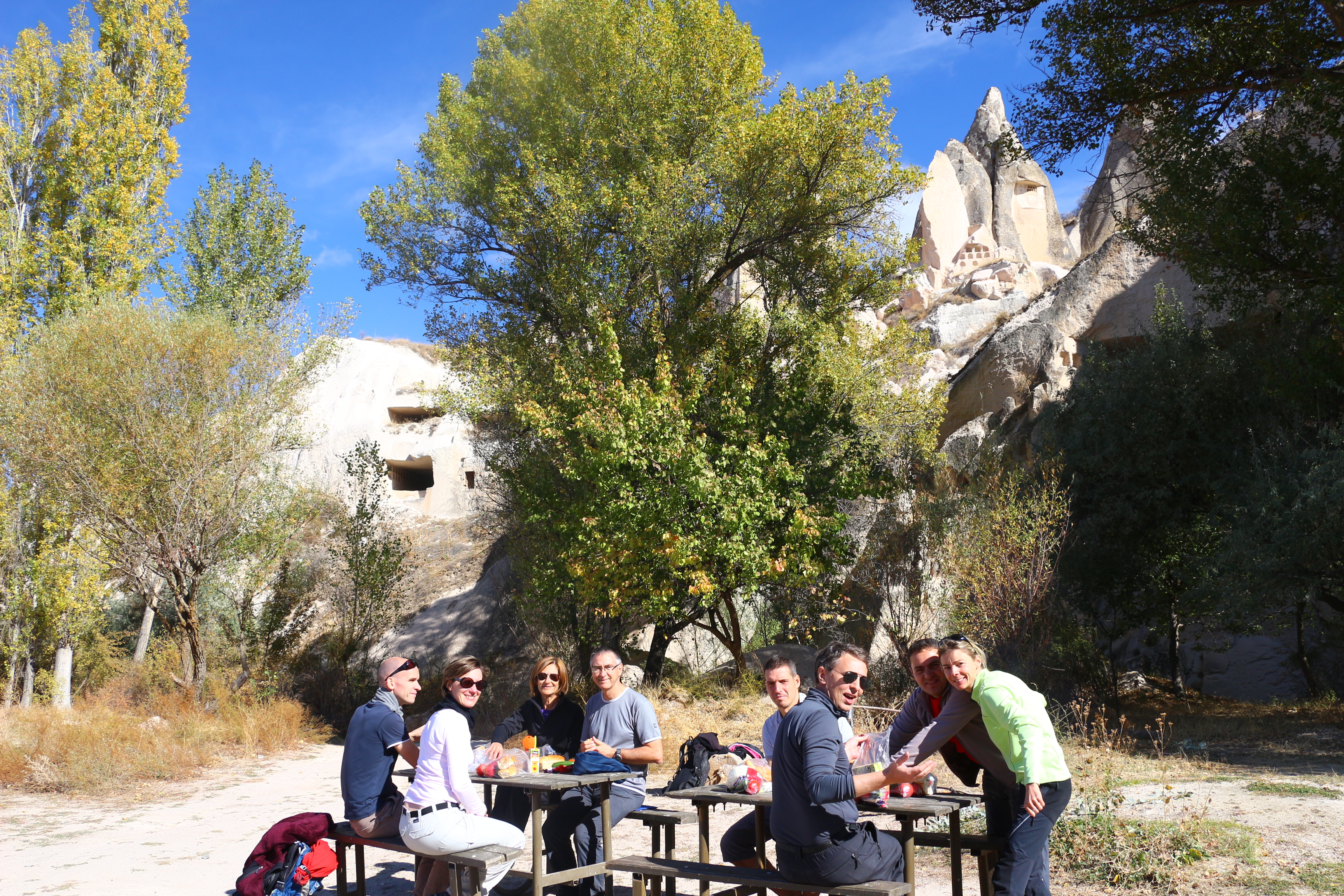 randonnee en cappadoce piquenique godema