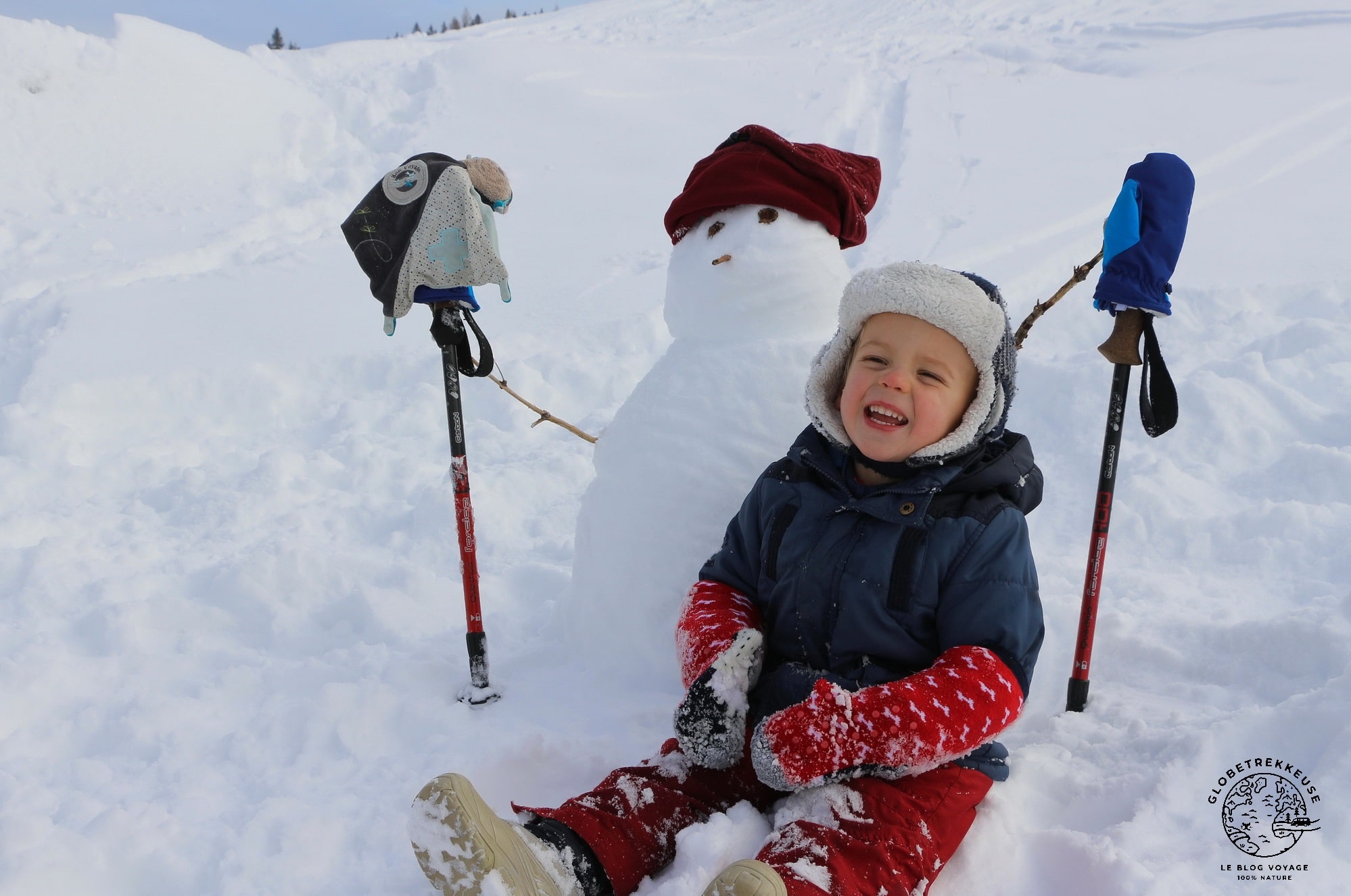 jura en famille hiver bonhommedeneige