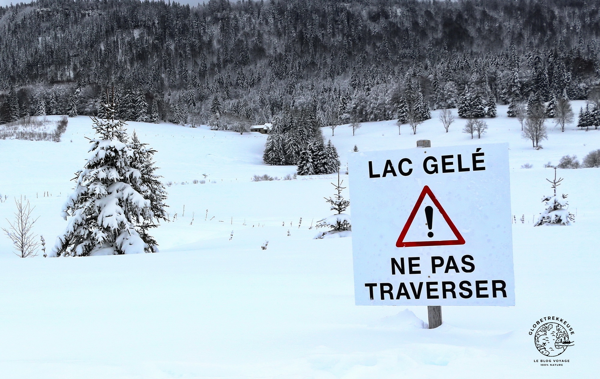 jura en famille hiver raquettes lac