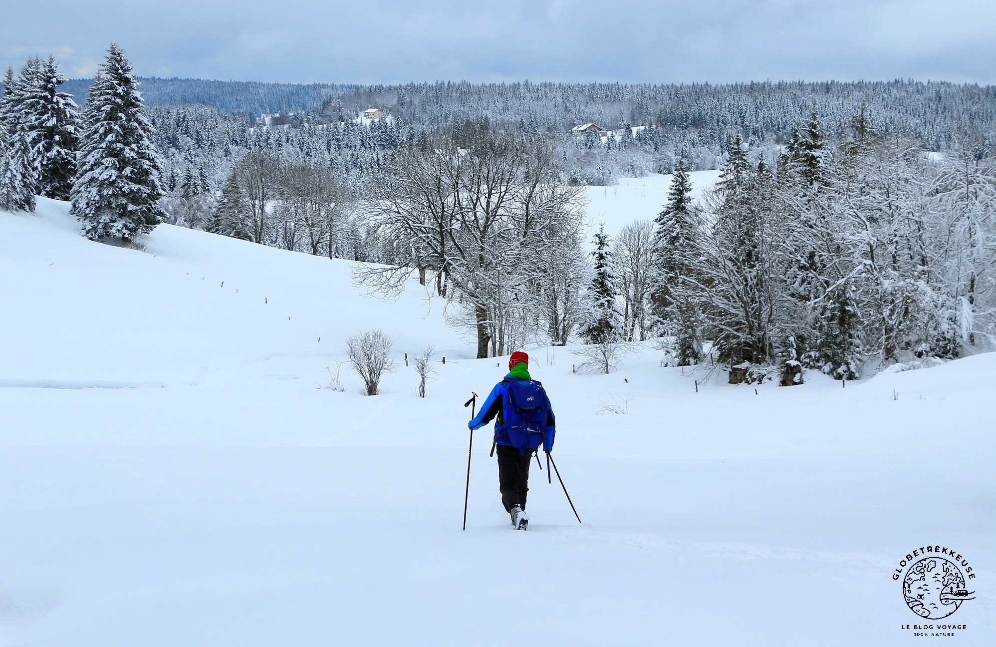 jura en famille hiver raquettes