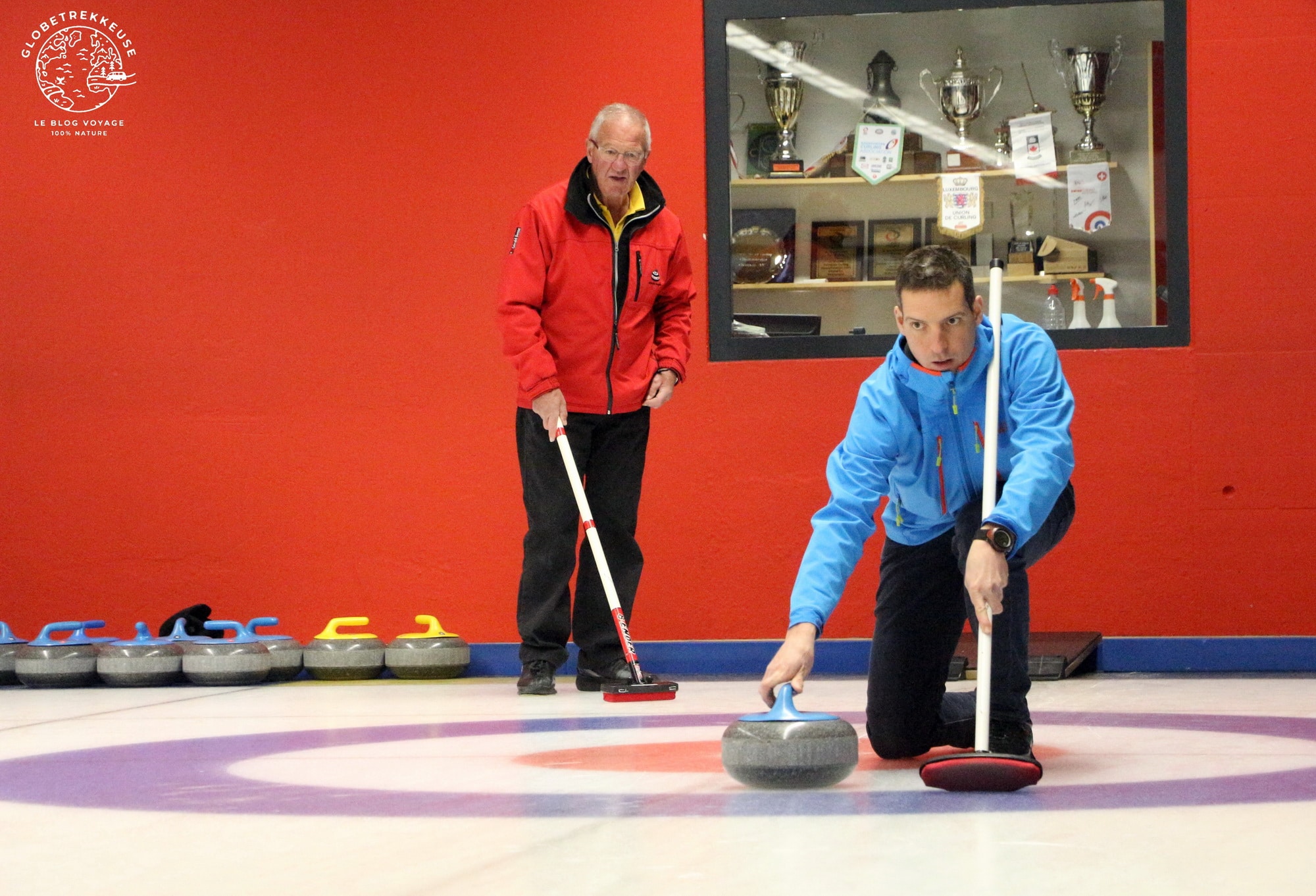 hiver en suisse champery curling