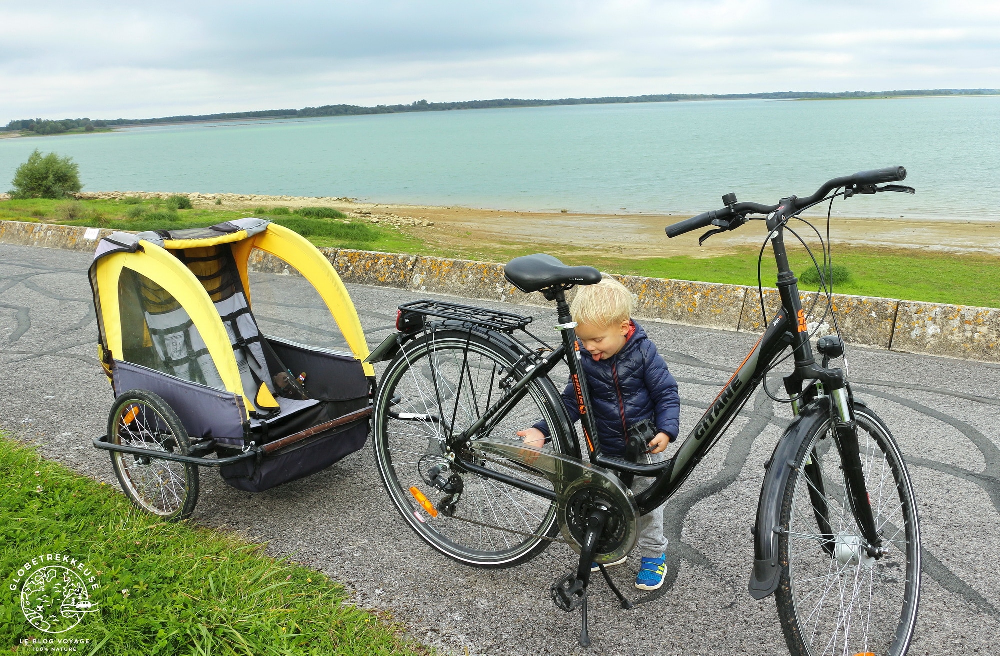 lac du der enfant velo