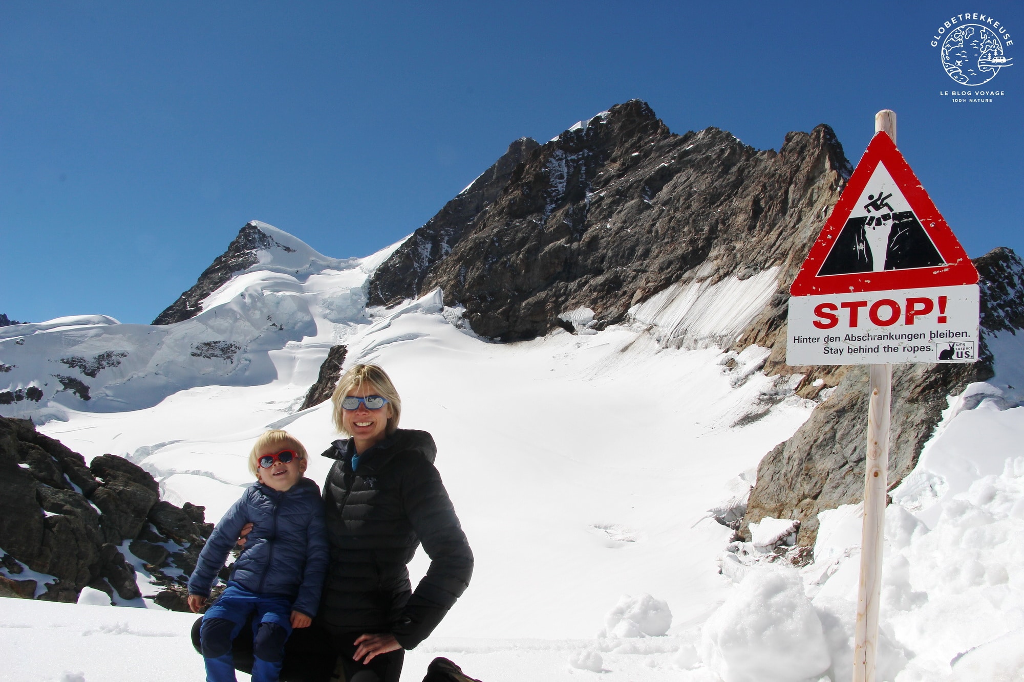 jungfraujoch toit europe famille