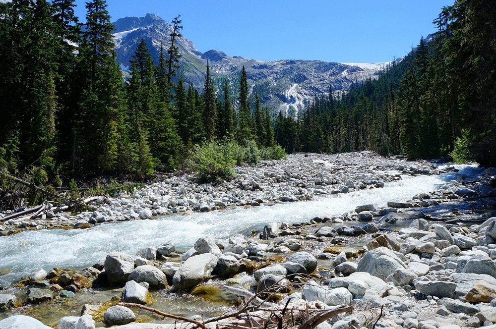 road trip canada parc national glaciers