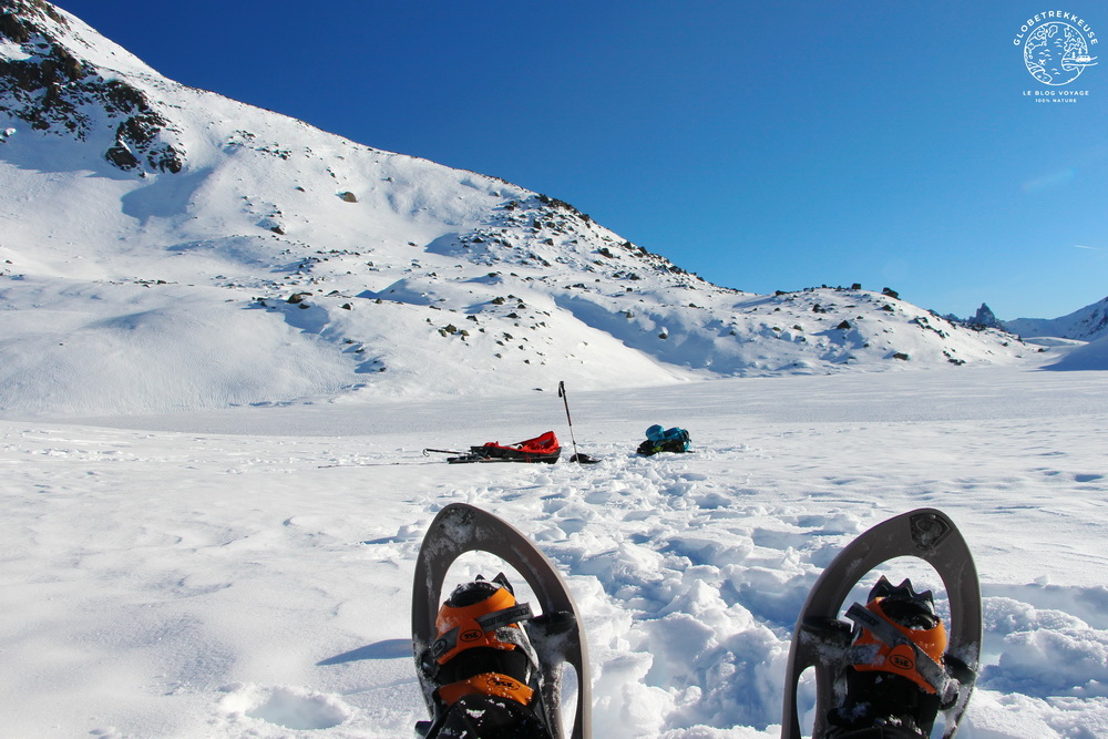 chaussures de randonnee hiver raquettes