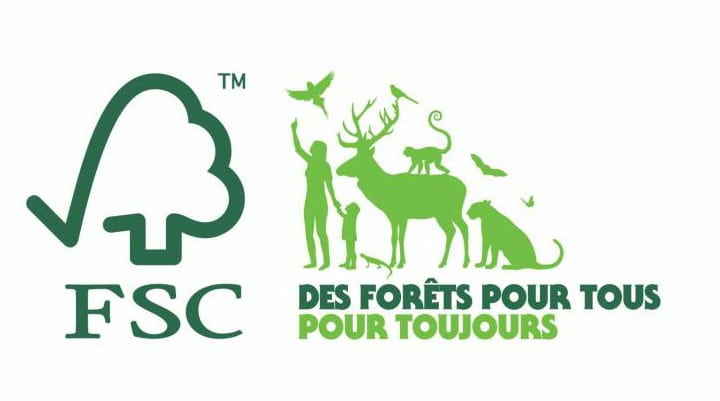 FSC label forets logo