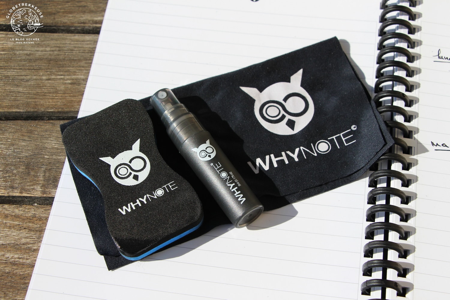 carnet notes whynote kit nettoyage