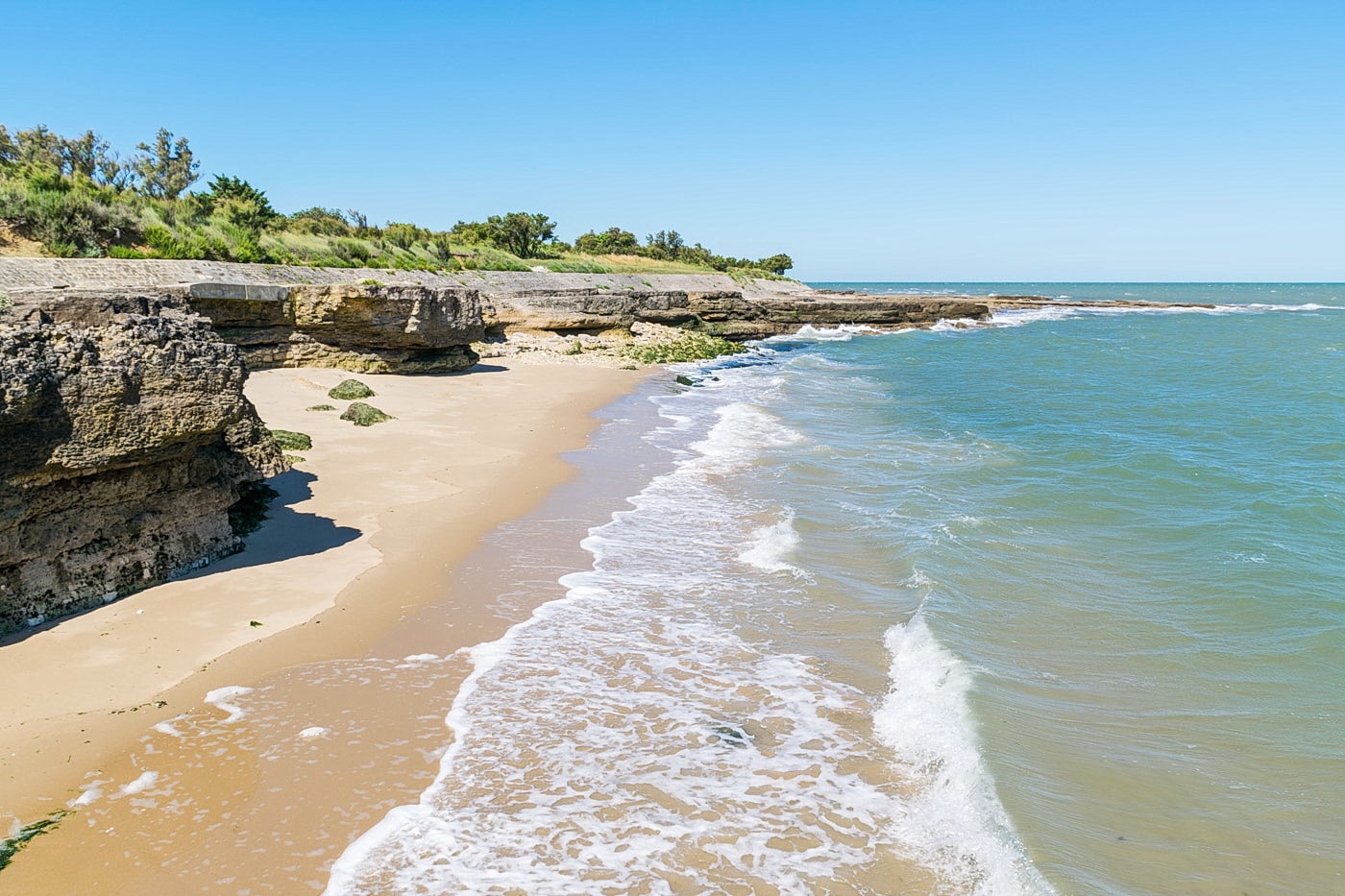 Cote Atlantique ile aix plage