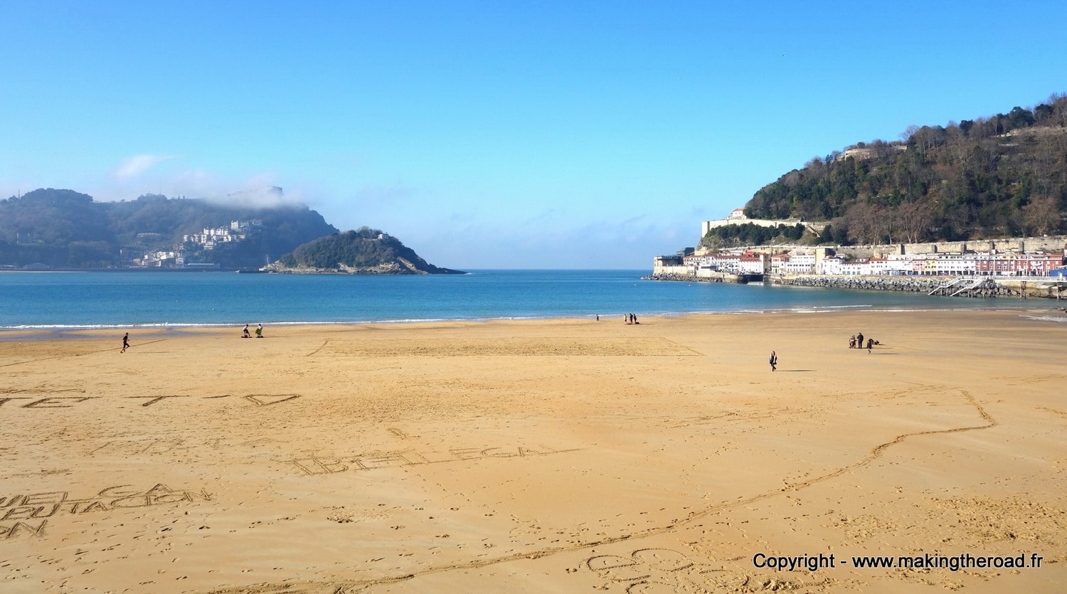 Côte Atlantique san sebastian espagne