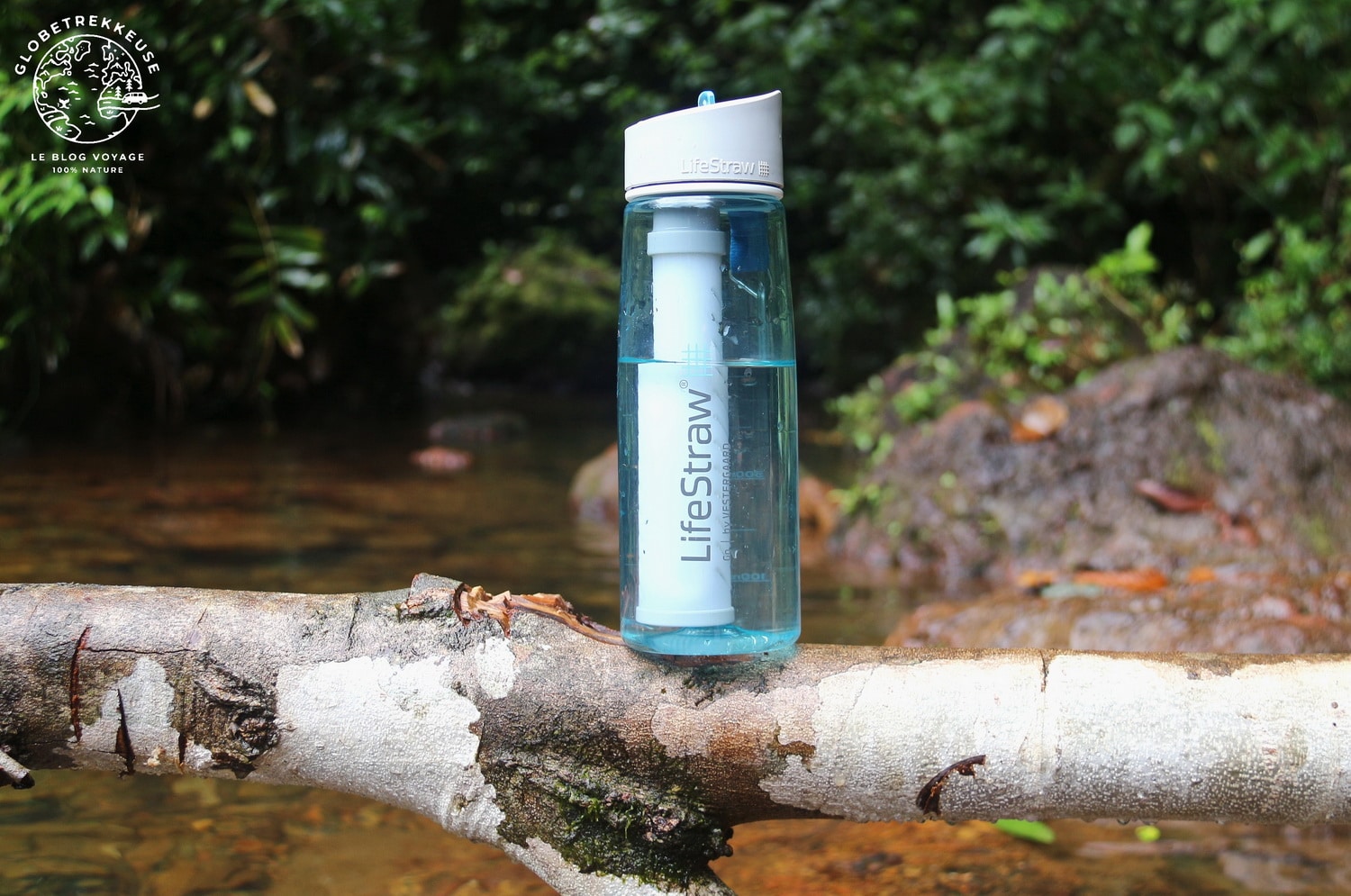 Gourde filtrante Lifestraw Go2, test complet au cœur de l'ie ! -  Globe trekkeuse