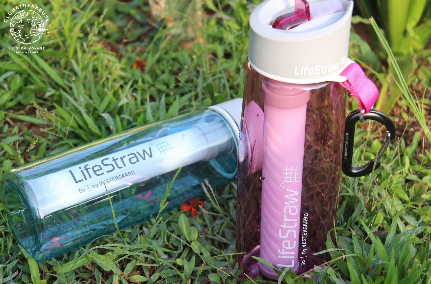 Gourde filtrante Lifestraw Go2, test complet au cœur de l'ie ! -  Globe trekkeuse